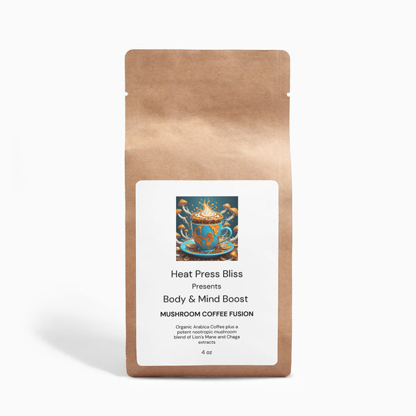 Organic Arabica Coffee with Lion's Mane and Chaga Mushroom Extracts