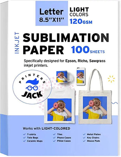 Sublimation Paper - 8.3" X 11.7"