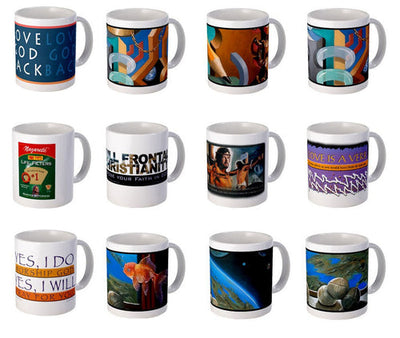 11OZ White Sublimation Coated Mugs X 36