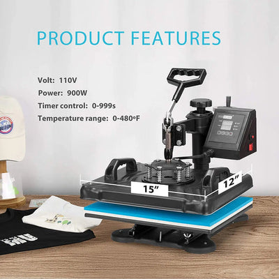 5 in 1 Sing Away Heat Press Machine