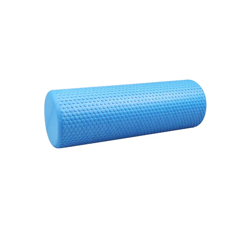 High-Density EVA Yoga Foam Roller Self Massage (Blue)-0